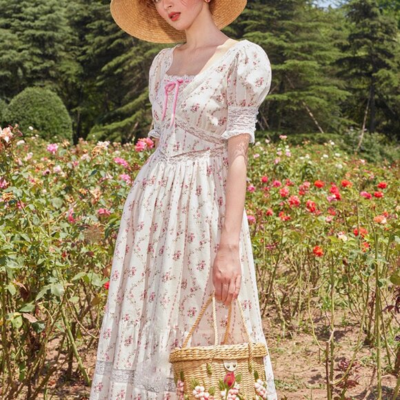 LACEMADE NWT RARE CAMILLIA COCO FRENCH PIECE SIZE SMALL ABSOLUTELY BEAUTIFUL!!! - Picture 6 of 8